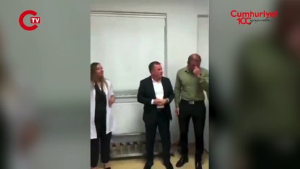 CHP'li başkanın kadın mühendise müdahalesi tepki çekti