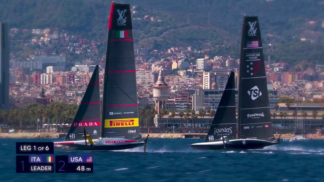 Louis Vuitton 37th America's Cup Barcelona 2024 Match Point in the