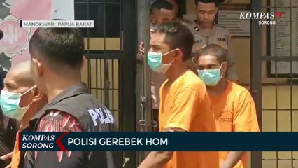 Polisi Gerebek Home Industri Senpi Rakitan di Manokwari