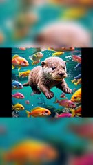 Adventures of an Adorable Otter Pup_ Swim and Play