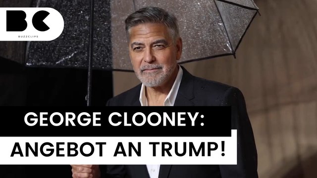 George Clooney bietet Donald Trump Kompromiss an