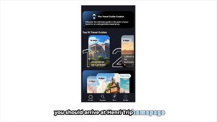 Tuto Henri Trip - Lancer un guide