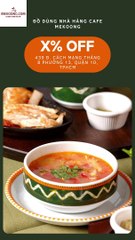 Ly Cafe Độc Đáo Cho Khách Sạn Đẳng Cấp - Sự Khác Biệt Tinh Tế Mekoong