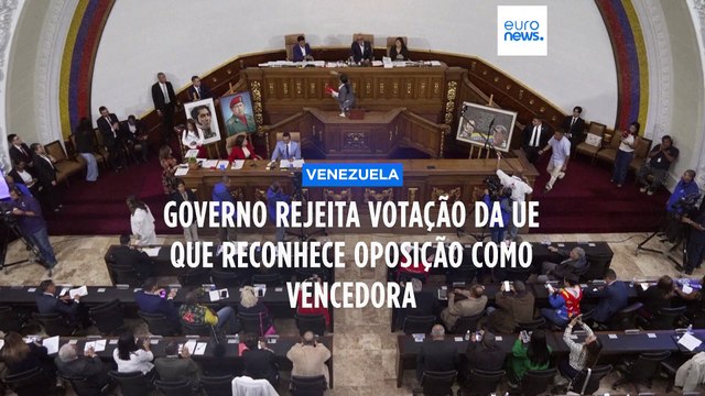 Venezuela rejeita voto da UE que reconhece oposição como vencedora das eleições