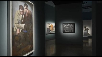 Descargar video: Picasso straniero e immigrato, a Palazzo Reale una mostra politica