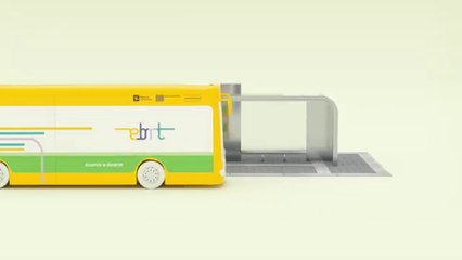 Ecco come sarà l'eBrt, il nuovo bus elettrico Bergamo-Verdellino