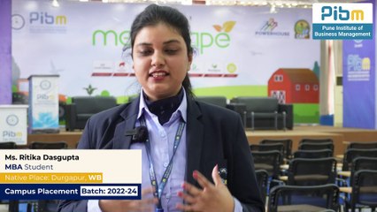 PIBM’s Placement Stories 2024 Featuring Ritika Dasgupta