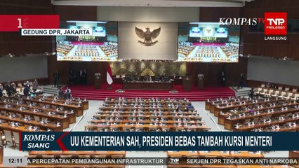 Formappi Kritik DPR Buru-Buru Sahkan UU Kementerian Negara dan Punya Tendensi Politik Akomodatif!