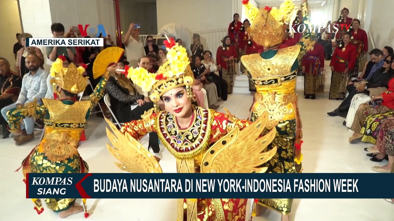 Rayakan 75 Tahun RI-AS, New York-Indonesia Fashion Week Bawa Budaya Nusantara ke Kancah Global