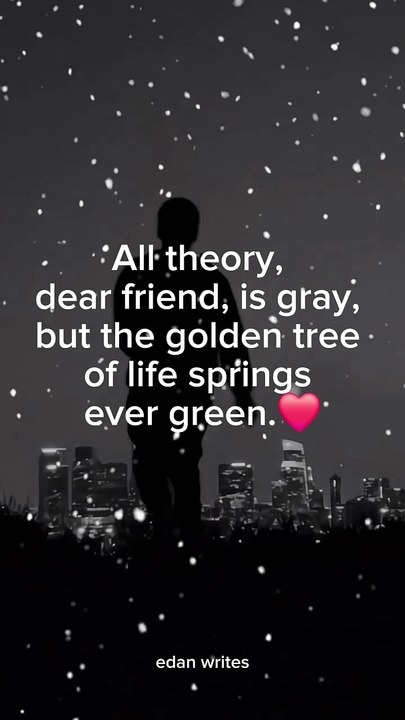 All theory....