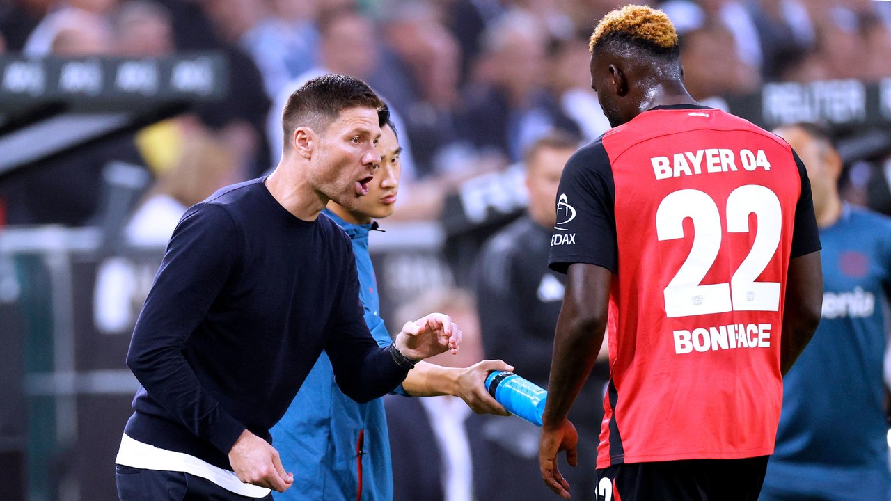 Vaterfigur für Boniface? Xabi Alonso scherzt: 'Bin nicht so alt'