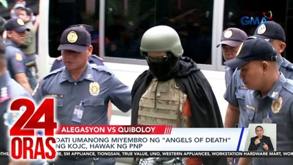 Dati umanong miyembro ng “Angels of Death” ng KOJC, hawak ng PNP | 24 Oras
