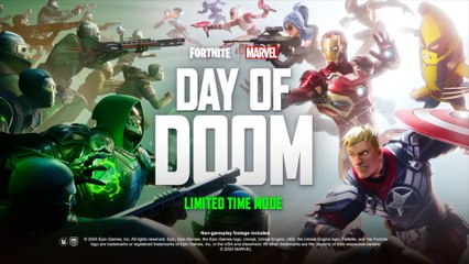 Fortnite x Marvel Official Day of Doom Marvel LTM Trailer