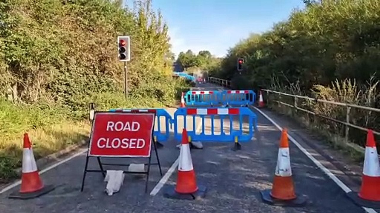 Ditchford Lane Bridge closed