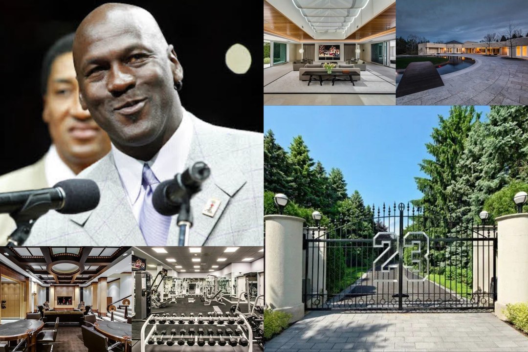 Dans la maison de la legende Michael Jordan