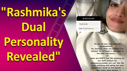 Rashmika Mandanna gives details about her relatable ‘extreme personalities’