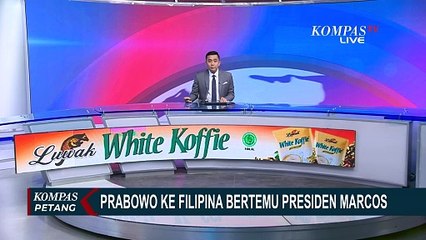 Prabowo Temui Presiden Marcos di Filipina, Guna Perkuat Kerja Sama di Bidang Pertahanan