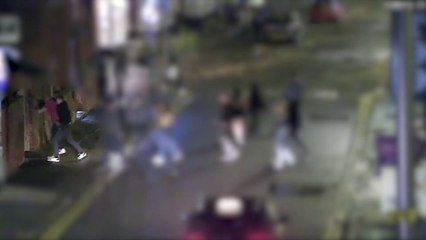 Thug repeatedly punches peacemaker leaving him blind in one eye