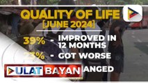 Nakararaming Pinoy, nagsabing bumuti ang kalidad ng kanilang buhay, ayon sa SWS survey