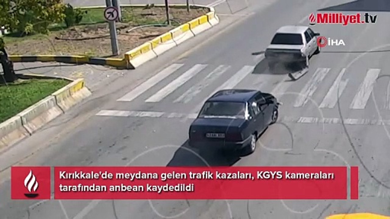 Trafik kazaları KGYS kameralarında