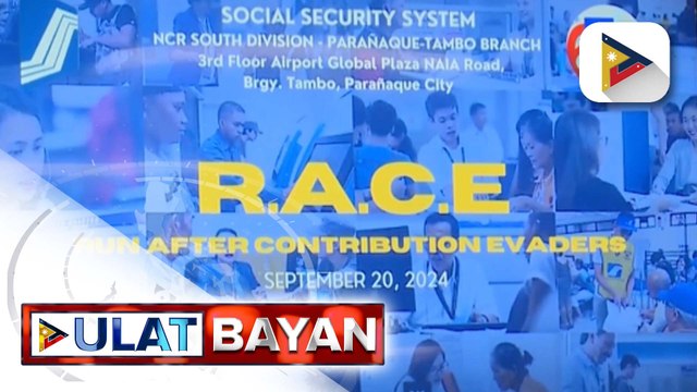 Ilang kompanya sa Parañaque City na hindi nagreremit ng kontribusyon ng mga empleado, nasampulan sa RACE operations ng SSS
