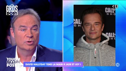 David Hallyday tend la main à Jade et Joy