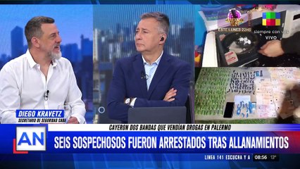 Cayeron dos bandas que vendían droga en Palermo: habla el secretario de Seguridad, Diego Ktavetz