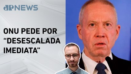 Ministro da Defesa de Israel anuncia “nova fase da guerra”; Neitzke analisa