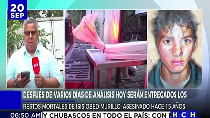 Tras exhumación y nuevos análisis, los restos de Isy Obed Murillo vuelven hoy a la tumba