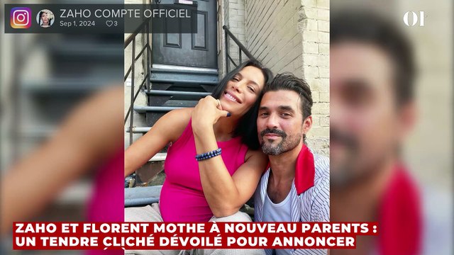 Zaho et Florent Mothe à nouveau parents : un tendre cliché dévoilé pour annoncer l'heureux évènement