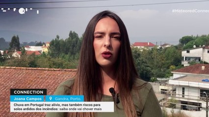 Chuva em Portugal traz alívio, mas também riscos para solos ardidos dos incêndios: saiba onde vai chover mais este fim-de-semana