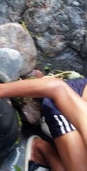 Duwali Fishing in Nepal | Himalayan Trout Fishing | Primitive Fishing Style |