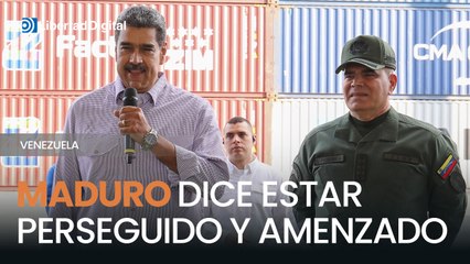 Maduro asegura estar "más perseguido" que Edmundo González