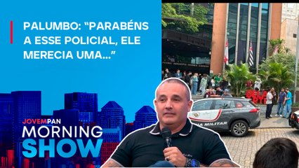 PM da reserva IMPEDE ASSALTO na Faculdade Belas Artes (SP); delegado Palumbo SOLTA O VERBO