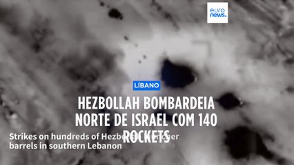 Hezbollah bombardeia norte de Israel com 140 rockets