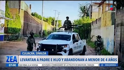 Sujetos armados levantan a padre e hijos en Culiacán, Sinaloa
