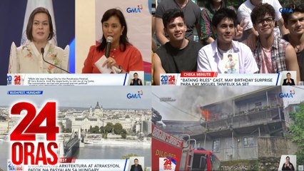24 Oras: (Part 3) VP Sara, nakipagkita kay ex-VP Leni; Birthday surprise kay Miguel Tanfelix; #24Oras sa Hungary, atbp.