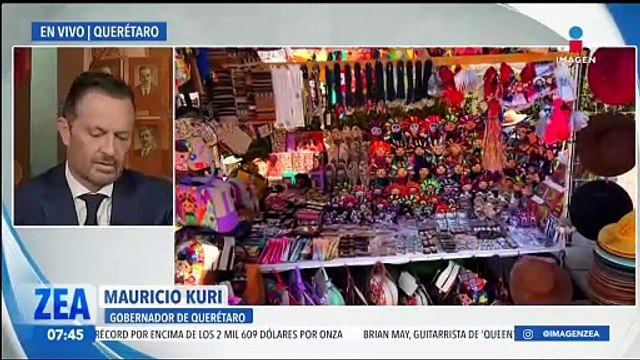 Mauricio Kuri habla de la llegada de Amazon a Querétaro y las acciones en materia de infraestructura