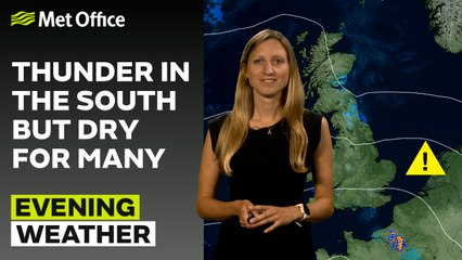 Met Office Evening Weather Forecast 20/09/24 - Sunshine for many, cloudy northeast