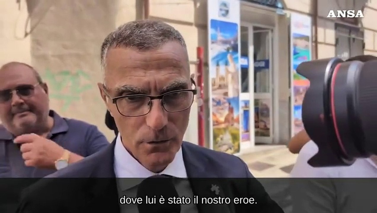 Schillaci, Bergomi ai funerali: "E' stato eroe di tutti noi"