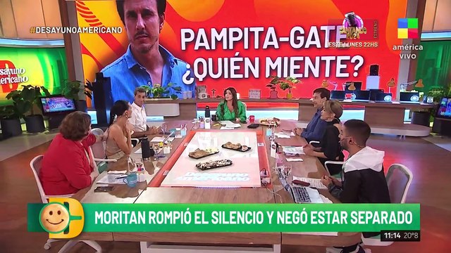 Roberto García Moritán desmintió los rumores de separación con Pampita