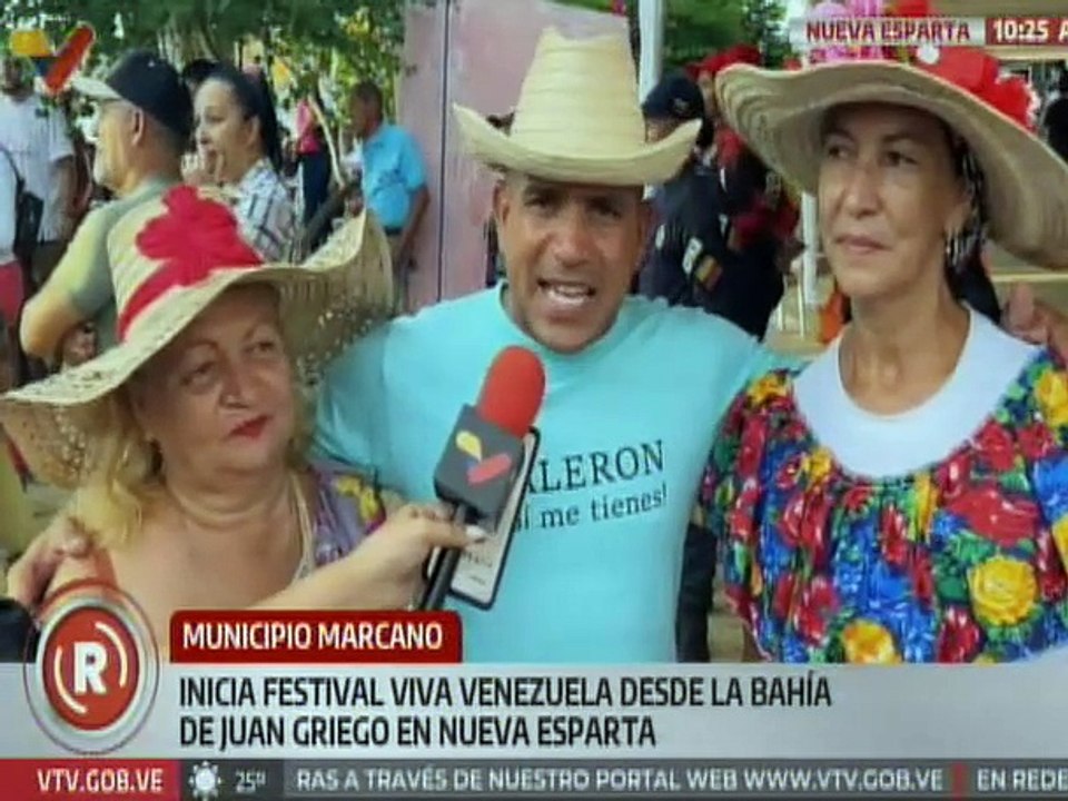 Cultores neoespartanos celebran con alegría el Festival Viva Venezuela Mundial