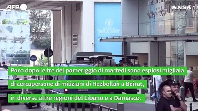 Cosa e' successo ai cercapersone esplosi in Libano