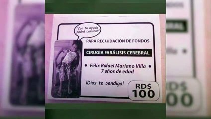 ¿Puedes ayudar? Familiares de niño con parálisis cerebral solicitan ayuda para cirugía
