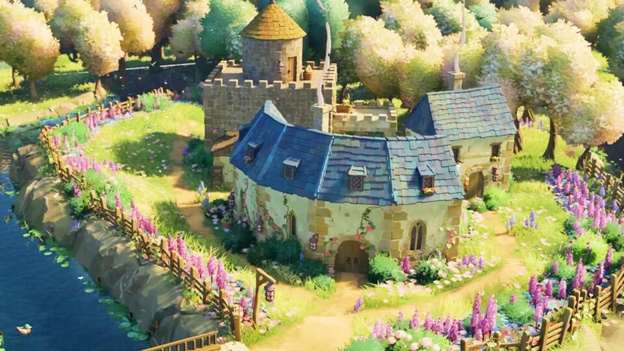 In 13 Minuten zaubern wir im süßen Aufbauspiel Tiny Glade ein Schloss herbei
