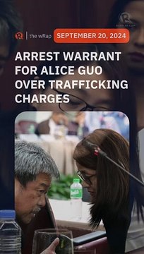 Court orders arrest of Alice Guo for non-bailable trafficking charges