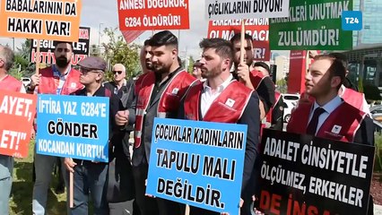 Erkekleri Koruma Derneği, Bakanlık önünde eylem yaptı: İsmi Aile Bakanlığı ama kadın bakanlığı gibi hareket ediyor