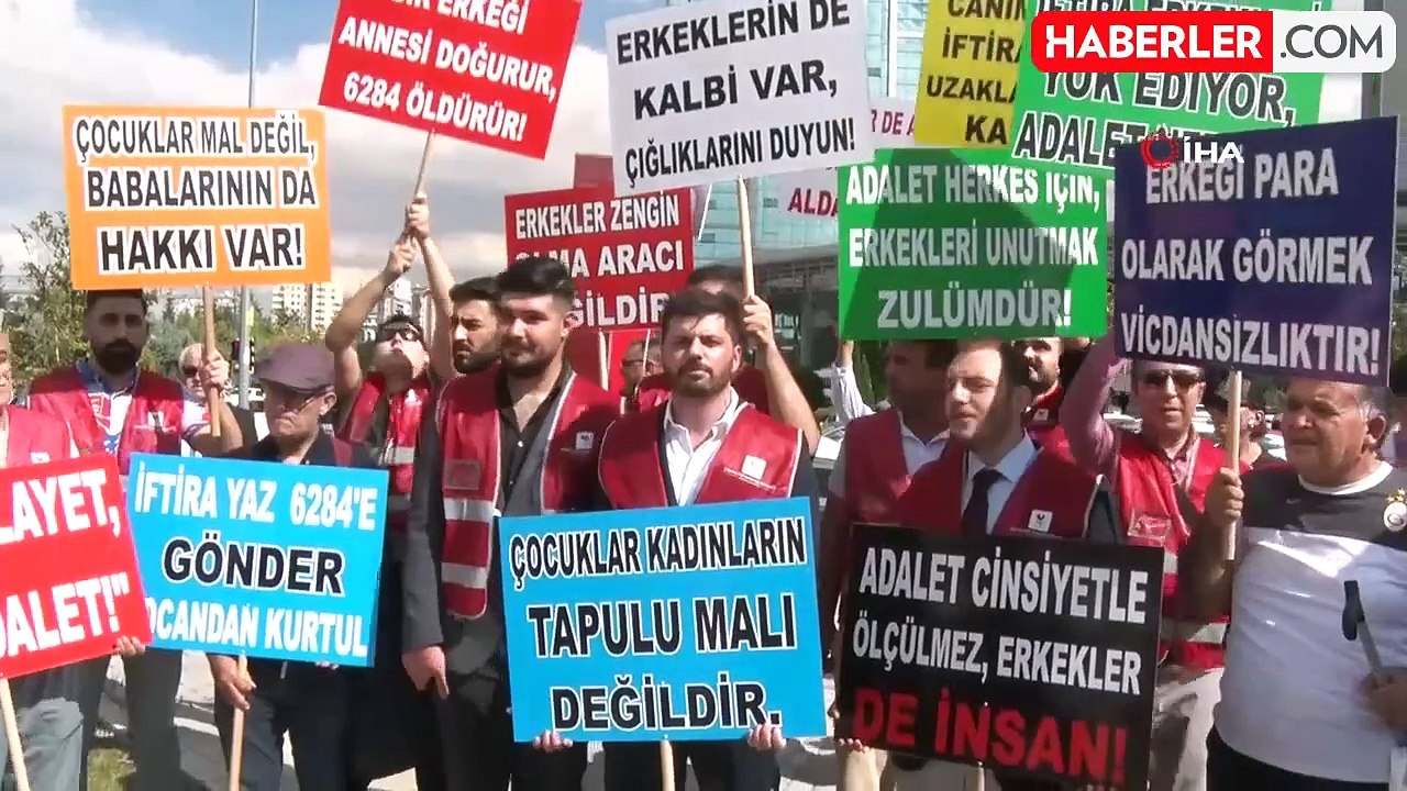 Erkekleri Koruma Derneği'nden Erkek Hakları İçin Yürüyüş