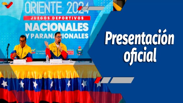 Deportes VTV | Presentados oficialmente los Juegos Nacionales y Paranacionales 2024