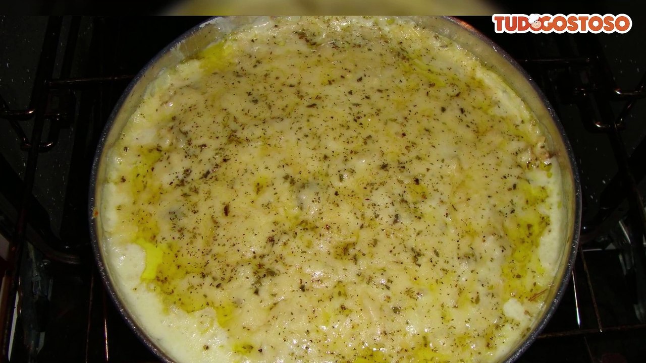 Purê de batata com frango